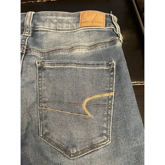 American Eagle Women’s Jeans Next Level Stretch High Rise Jegging Size 4 Regular - Picture 5 of 7